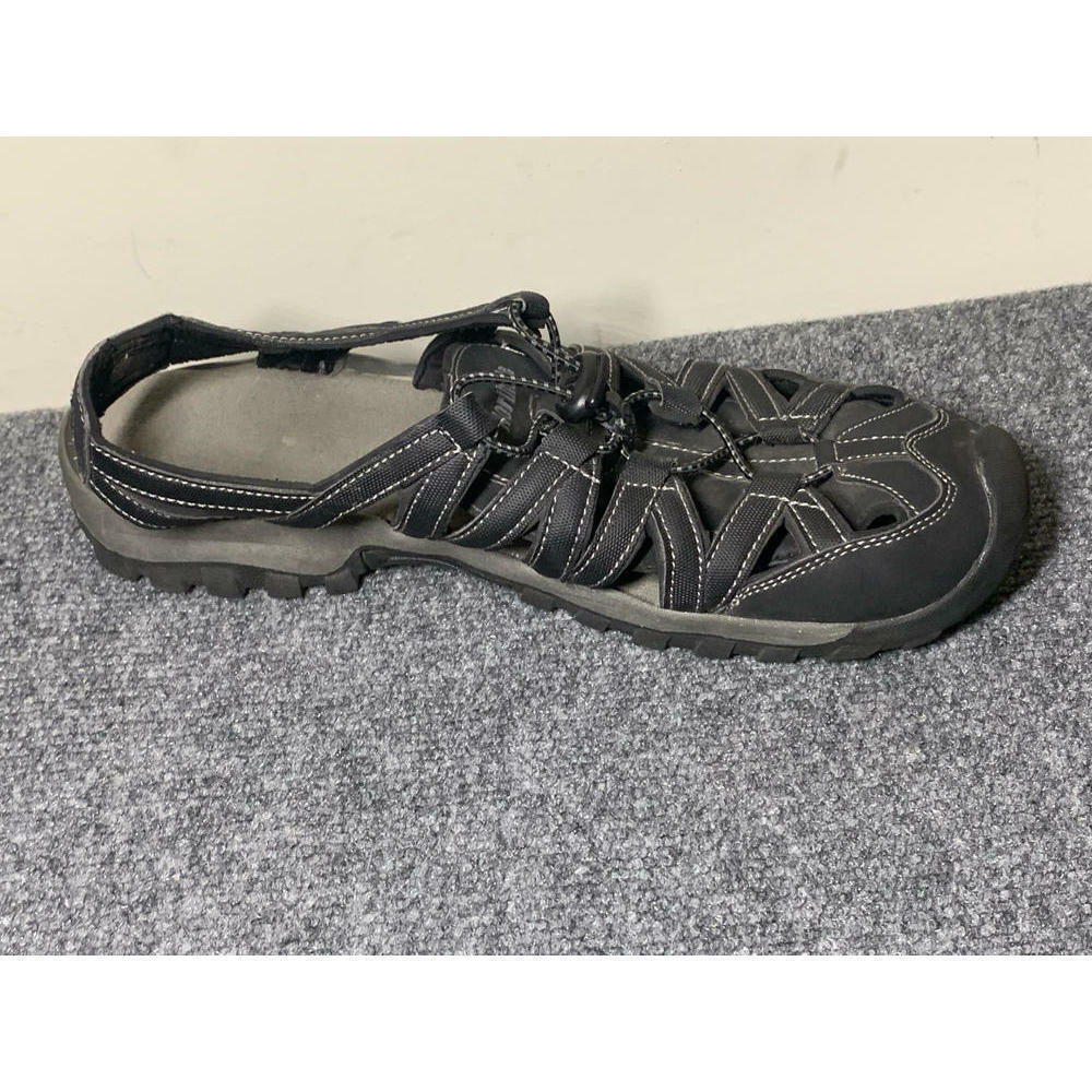 Northside mens sports/athletic sandal, black with gray and white trim, size 11 - Picture 5 of 8